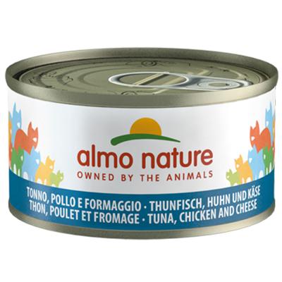 ALMO NATURE  HFC Cuisine thon, poulet et fromage 70 gr 12 x 70g