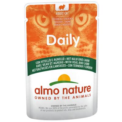 ALMO NATURE DAILY  Mousse With Lamb 70g Wet Cat Food Multicolore