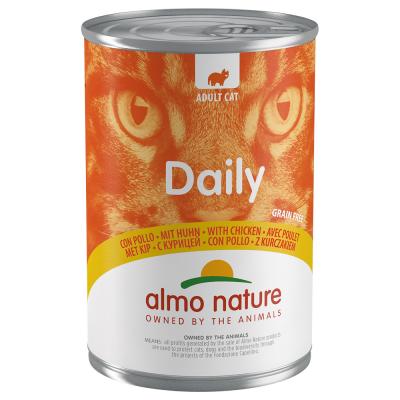 ALMO NATURE DAILY  poulet pour chat (400 g) 24 x 400g