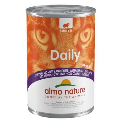 ALMO NATURE DAILY  lapin pour chat (400 g) 24 x 400 g