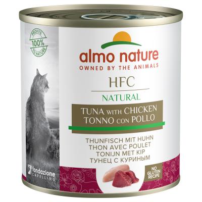 ALMO NATURE HFC  Natural thon et poulet pour chat (280 g) 12 x 280g