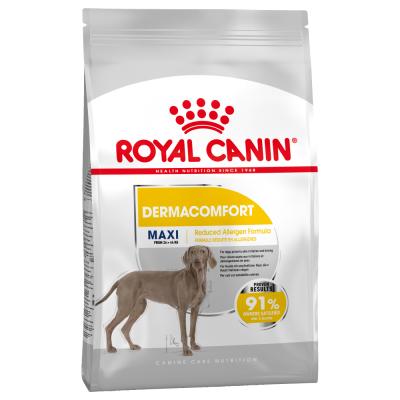 ROYAL CANIN CARE NUTRITION Royal Canin - Croquettes Maxi Adulte Dermacomfort - Sac De 12 Kg