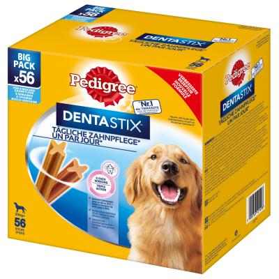 PEDIGREE Lots &eacute;conomiques  Dentastix 56 friandises - 56 friandises Maxi