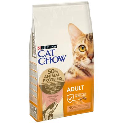CAT CHOW PURINA  Adult, saumon & thon - 15 kg