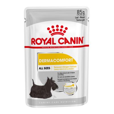 ROYAL CANIN CARE NUTRITION Royal Canin Dermacomfort Pate 85g Wet Dog Food 12 Units Multicolore