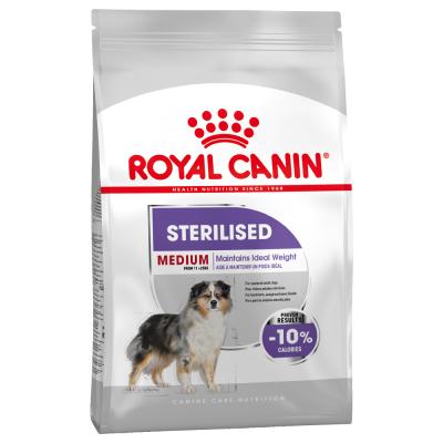 ROYAL CANIN  - Croquettes Medium Adulte Sterilised - Sac De 12 Kg