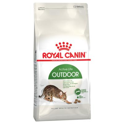 ROYAL CANIN Croquettes pour chats  outdoor 30 sac 10 kg