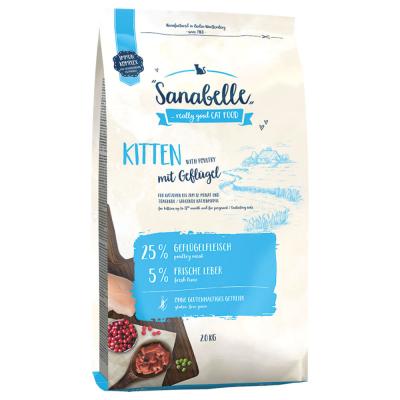 SANABELLE  Kitten pour chat &agrave; la volaille 2 kg
