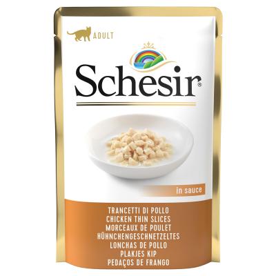 SCHESIR  Adult 6&nbsp;x 85&nbsp;g &Eacute;minc&eacute; de poulet