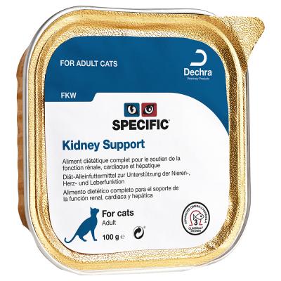 SPECIFIC  Cat FKW - Kidney Support - lot % : 14 x 100 g