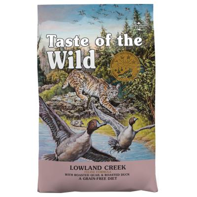 TASTE OF THE WILD  Lowland Creek Avec Des Cailles Et Du Canard R&ocirc;ti