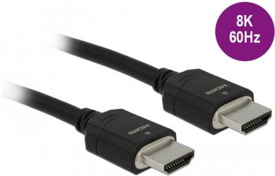 DELOCK  Ultra High Speed HDMI-Kabel 48 Gbps 8K 60 Hz, C&acirc;ble