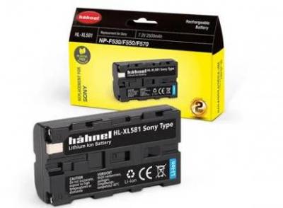 HAHNEL  Batterie Type Sony NP-F530/550/570 7.2V 2500mAh