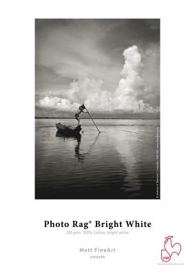 HAHNEMUHLE PHOTO Hahnem&uuml;hle Photo Rag A 2 Bright White, 310 g, 25 feuilles