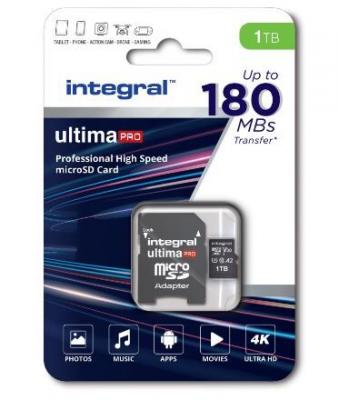 INTEGRAL MEMORY INTEGRAL Micro SD 512GB Classe 10 UHS-I V30 A2 R180/W150 MB/s