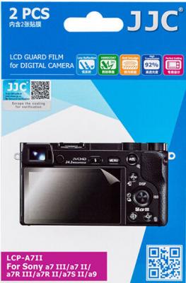JJC  LCP-A7II 2 Kits Film de Protection d'&eacute;cran LCD pour Sony A7II