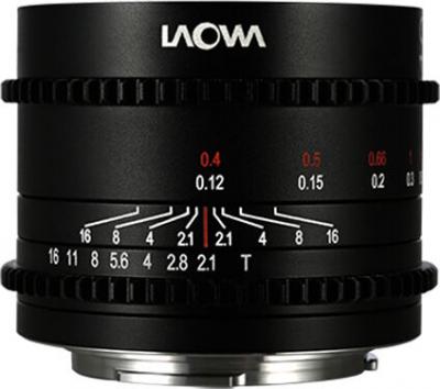 LAOWA Objectif 10mm T2.1 Zero-D MFT Cine compatible avec Micro 4/3