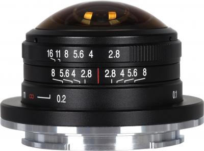 LAOWA Objectif hybride  4mm f/2.8 Fisheye pour Canon RF