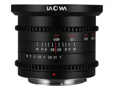 LAOWA  objectif 6mm t2.1 zero-d mft cine compatible avec micro 4/3