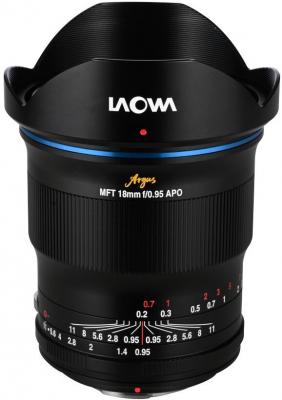 LAOWA Objectif hybride  Argus 18mm f/0.95 MFT APO pour Micro 4/3 Noir