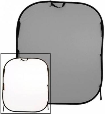 MANFROTTO LIGHTING Fond pliant Freestyle uni - 1.80 x 2.15m Blanc/Gris moyen - LAS67GW