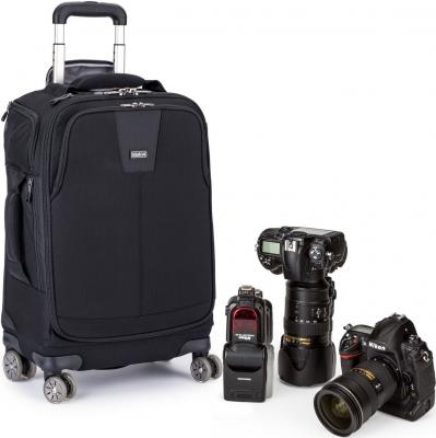 THINK TANK Valise &agrave; roulettes  Airport Roller Derby Noir et gris