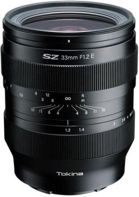 TOKINA  Objectif &agrave; focale fixe 33/1.2 SZX MF SONY E