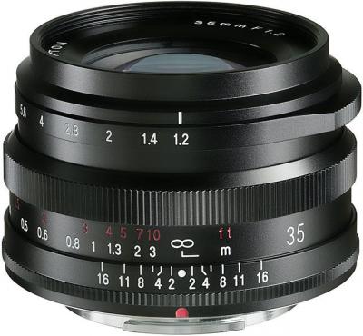 VOIGTLANDER  Objectif Nokton 35 mm/F1.2 Noir pour Fuji-X