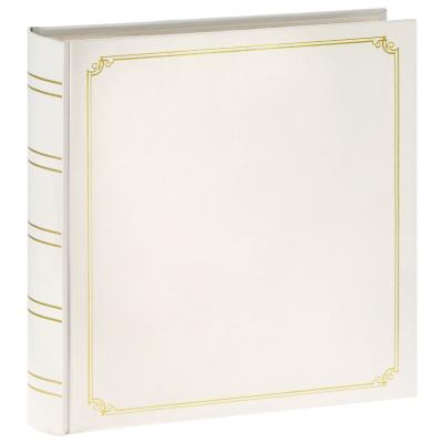  Album Photo Adh&eacute;sif &Agrave; 100 Pages Papier Lamin&eacute; Blanc 35 X 35 Cm