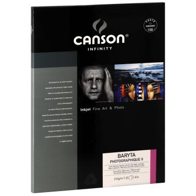CANSON Baryta Photographique II 310g/m&sup2; A3+ 25 feuilles - 400110551