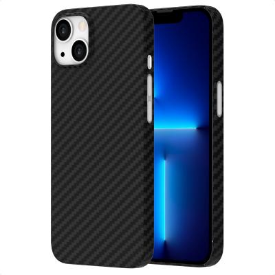 ACCEZZ  Coque Kevlar MagSafe pour Apple iPhone 13 - Noir - Neuf