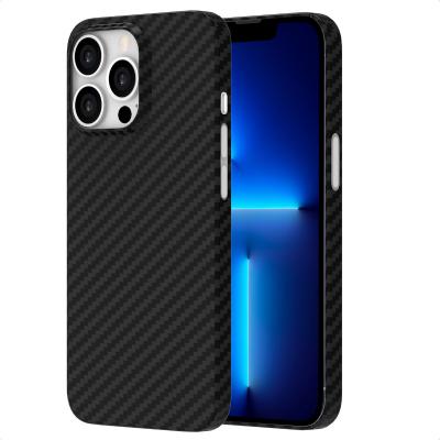 ACCEZZ  Coque Kevlar MagSafe pour Apple iPhone 13 Pro - Noir - Neuf