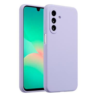 ACCEZZ  Coque Liquid Silicone pour Samsung Galaxy A26 - Violet - Neuf