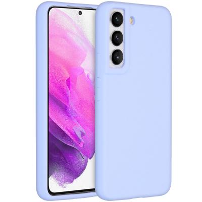 ACCEZZ  Coque Liquid Silicone pour Samsung Galaxy S22 - Violet - Neuf