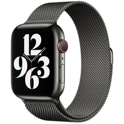 APPLE Bracelet  44/45mm Milanese Loop noir Multicolore 