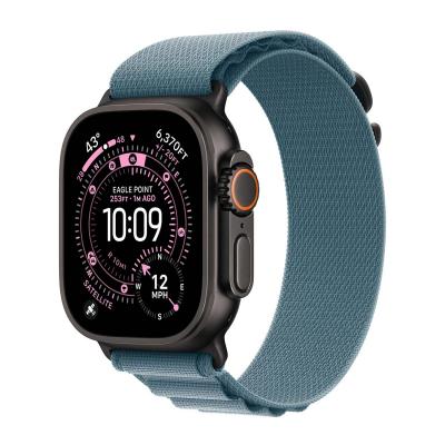 APPLE Bracelet 49 mm - Large Boucle Alpine bleu clair