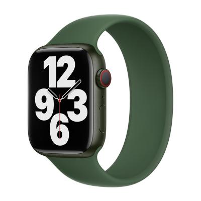 APPLE Bracelet Boucle unique en Silicone  Watch  38/40/41/42 mm - Taille 9 - Clover
