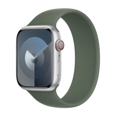 APPLE Bracelet Boucle unique en Silicone  Watch  38/40/41/42 mm - Taille 8 - Cypress