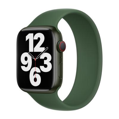 APPLE Bracelet Boucle unique en Silicone  Watch  38/40/41/42 mm - Taille 5 - Clover