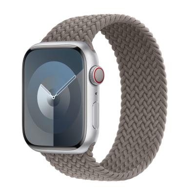 APPLE Bracelet Solo tress&eacute; pour  Watch 44/45/46/49 mm - Taille 6 - Clay