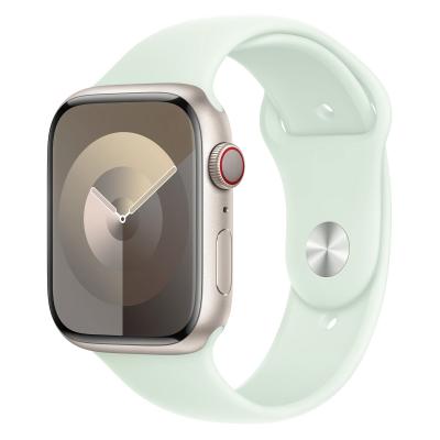 APPLE Bracelet Sport  Watch Series 1 t/m 11 / SE / Ultra (44/45/46/49 mm) - Taille S/M - Soft Mint