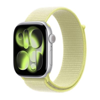 APPLE Bracelet 42 mm Boucle Sport jaune fluo