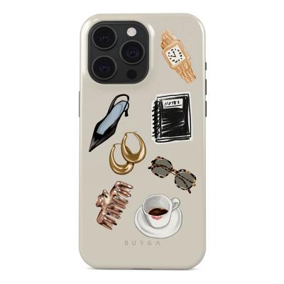 BURGA  Coque Tough MagSafe pour iPhone 15 Pro - Boss Babe - Neuf