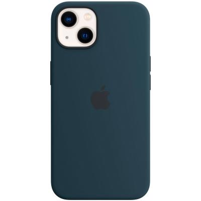 APPLE  Coque en silicone MagSafe iPhone 13 - Abyss Blue