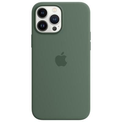APPLE  Coque en silicone avec MagSafe pour iPhone 13 Pro Max Eucalyptus