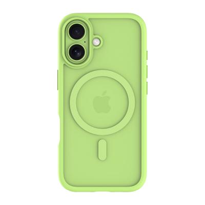 DBRAMANTE1928  Coque MagSafe pour iPhone 17 Grenen Antichoc Certifi&eacute; GRS Vert
