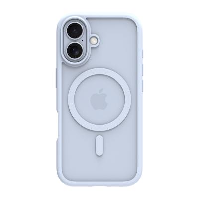 DBRAMANTE1928  Coque MagSafe pour iPhone 17 Grenen Antichoc Certifi&eacute; GRS Bleu