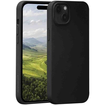 DBRAMANTE1928 Coque Monaco Compatible MagSafe Plastique recycl&eacute; Night Black pour iPhone 15  - Neuf