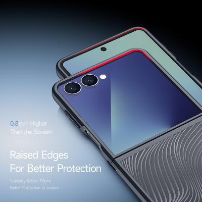 DUX DUCIS  Coque arri&egrave;re Aimo Samsung Galaxy Z Flip 7 - Transparent