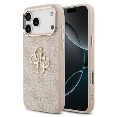 GUESS  Coque De T&eacute;l&eacute;phone 4g Big 4g Classic Logo Iphone 17 Pro Max